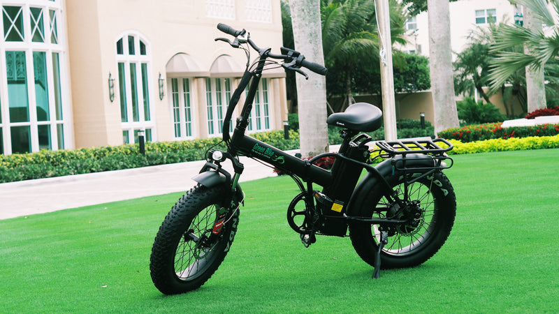 The GB1 Fat Tire Folding Electric Bicycle