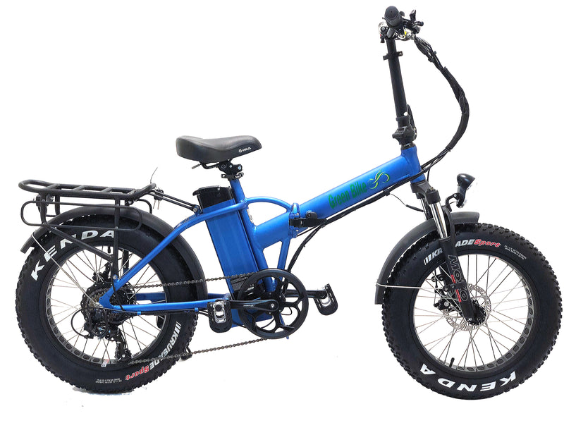 Green Bike USA | GB1 Fat Tire | Folding Electric Bike