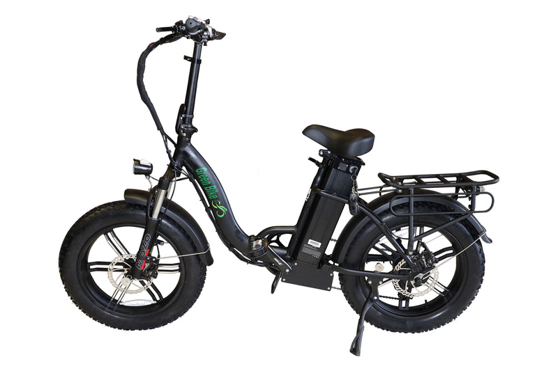 Green Bike USA | GB750 LOW STEP FAT TIRE  | Fat Tire Folding Electric Bike